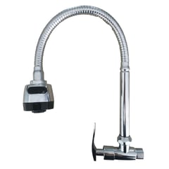 C&A - Llave Caño corrugado flexible para pared cocina