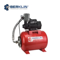 BERKLIN - BOMBA PRESURIZADORA DE 0.5 HP CON TANQUE DE 24 LT