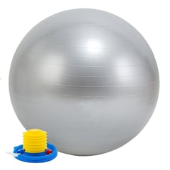 URBAN FIT - Pelota De Pilates 75cm +Inflador de regalo - plomo