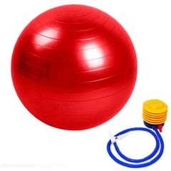 URBAN FIT - Pelota de pilates 75 cm + inflador de regalo - Rojo