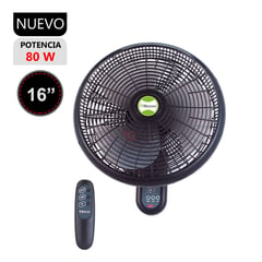 BOSSKO - Ventilador de Pared 3Vel 80W BK-8210PD