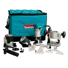 MAKITA - Recortadora Ruteadora 710w Set Bases