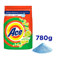 ACE - Detergente en Polvo Limón Pwd 780 Gramos