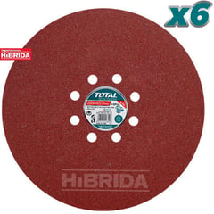 TOTAL TOOLS - LIJAS CIRCULAR GRANO 60 80 120 150 180 240 PARA LIJADORAS - TAC732251