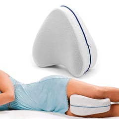 MEGIMPERU - Almohada Ergonómica Viscoelástica para Piernas y Rodillas