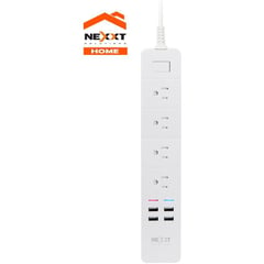 NEXXT SOLUTIONS - Regleta inteligente wi-fi para interior nhp-e610 nexxt 4 usb