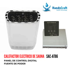 GENERICO - Calefactor para Sauna Eléctrico 9KW