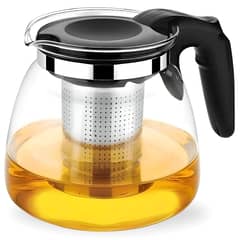 MINARI - Tetera de Vidrio para Infusiones con Filtro 1100ml