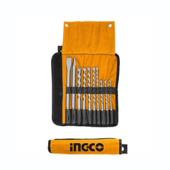 INGCO TOOLS - JUEGO DE BROCAS Y CINCELES SDS PLUS PARA ROTOMARTILLO INGCO - AKD2101