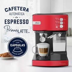 OSTER - Cafetera Automática PrimaLatte BVSTEM6603R