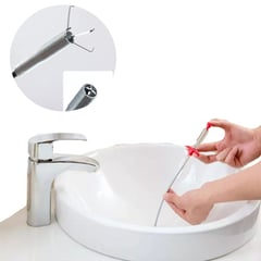 ELMEJORPRECIO - Desatorador De Drenaje, Lavadero, Ducha, Cocina, Baño Tipo Pinza 86 cm