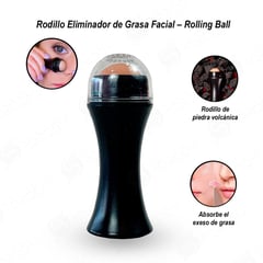 SASARU - Rodillo Eliminador de Grasa Facial - Rolling Ball Multicolor
