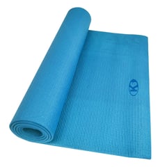 K6 FITNESS - Colchoneta Yoga Mat Antidezlizante De 3mm K6 Azul