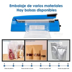 OEM - Selladora Termica Para Plastico Bolsas 30cm Electrica 220V