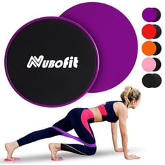 OEM - Set 2 Discos Deslizantes Entrenamiento Yoga Gym Fitness