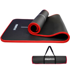 PROIRON - Mat de yoga de 10mm - negro