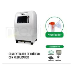 OLIVE - Concentrador DE OXIGENO DOBLE FLUJO + Nebulizador