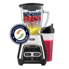 OSTER - Licuadora Tecnología Reversible y vaso Blend-N-Go BLSTPYG1311NBG