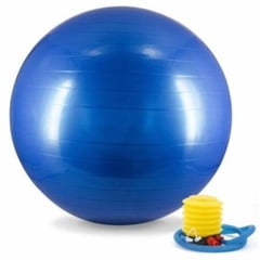 URBAN FIT - Pelota De Pilates 75cm + Inflador de regalo - azul