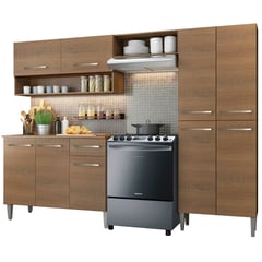 MADESA - Mueble de Cocina Integral Emilly Pop 229 cm