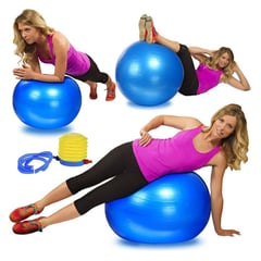 HOLGU - Pelota de pilates yoga 85cm inflador de regalo