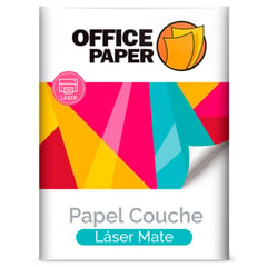 OFFICE PAPER - Papel Couche Mate 150g por 30 Hojas A4