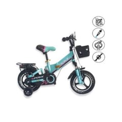 BABYGO - Bicicleta Plegable de Aluminio para Niños «PRIX» Green