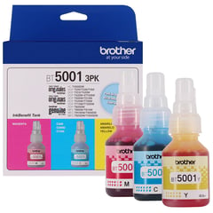 BROTHER - Pack 3 Tintas BT-5001 3PK-Tank Color