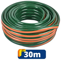 TRUPER - Manguera de riego 3/4" 3 capas en rollo de 30 m,