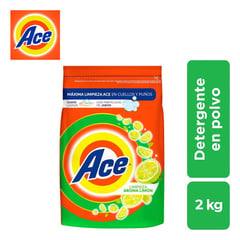 ACE - Detergente en polvo 2 kilos limón