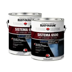 RUST OLEUM - RESINA EPOXICA AUTONIVELANTE SISTEMA 650O KIT 1 GALÓN