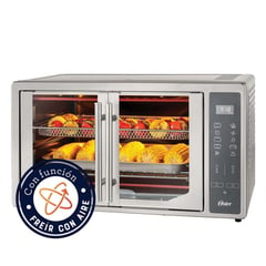 OSTER - Horno digital con freidora de aire 42L y puertas francesas TSSTTVFDDAF