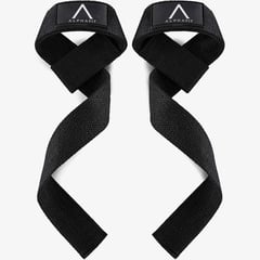 ALPHA FIT - Straps Para Levantamiento De Pesas Gym - Muñequera