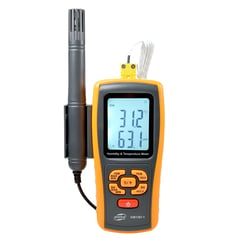 BENETECH - Termohigrómetro Higrómetro Data Logger Profesional - GM1361