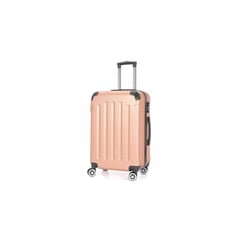 GENERICO - Maleta de Cabina con Clave Carry on 10kg - Oro Rosa