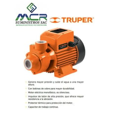 TRUPER - BOMBA ELÉCTRICA PARA AGUA PERIFÉRICA 1/2 HP 220V 15019