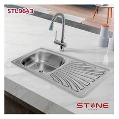 STONE - LAVADERO DE ACERO PRIME STL9643