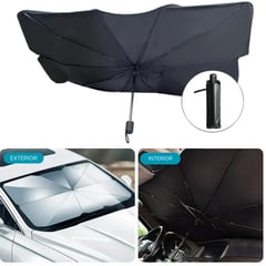 INSPIRA - Sombrilla plegable para auto para proteccion UV