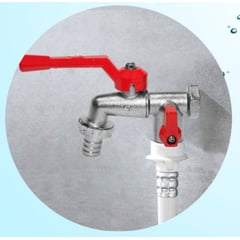 C&A - Llave Doble Para Lavandería 12