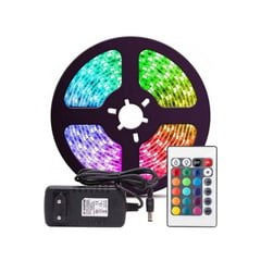 GENERICO - Cinta Luz Led RGB colores 5 Metros