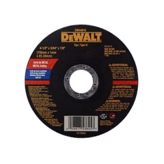 DEWALT - Disco de Corte 4 1/2" x 7/8" x 3/64" DW44618