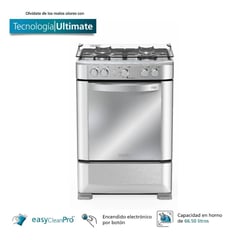 MABE - Cocina de Piso a Gas 60 cm Inox - CMP6060FX0