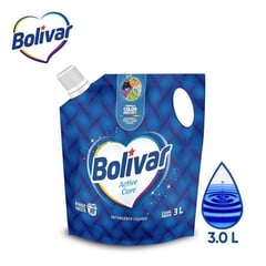 BOLIVAR - Detergente líquido 3 litros floral Active Care