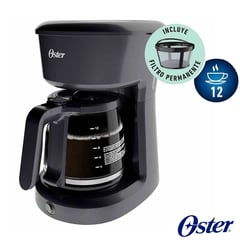 OSTER - Cafetera Programable 12 tazas BVSTDCS12B