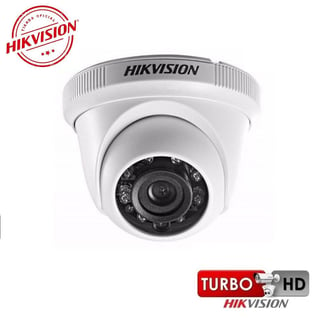 HIKVISION - DOMO INT 720P 4 EN 1 DIA y NOCHE IR 20M