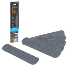 TRUPER - Cinta antideslizante antiderrapante 23cm x 50mm GRIS para baño