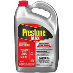 PRESTONE - Refrigerante anticongelante Asian Cars Max 50% rojo 1 gln