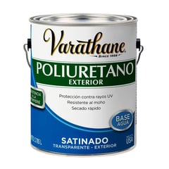 RUST OLEUM - VARATHANE POLIURETANO EXTERIOR SATINADO BASE AGUA 1 GALÓN