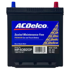 ACDELCO - Batería para Auto 11 Placas MF40B20P