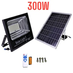 OEM - Reflector Solar Led 300Watts con Panel Solar Exteriores